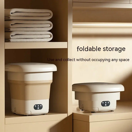 Mini Folding Washing Machine Small Household Automatic Washing Machine DUBAI DEAL HUB